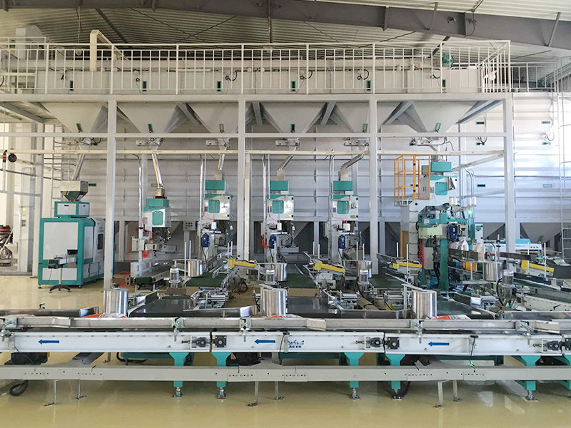 Ewinall one-stop double-sided vacuum packaging workstation in factory: