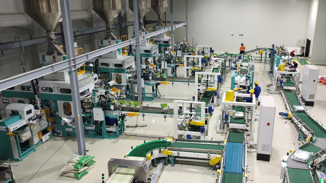 Ewinall Fully Automated 5kg Rice Packaging Line for Indonesian Client