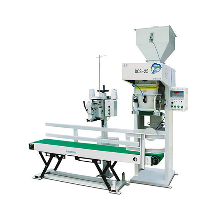 Ewinall DCS-25 Semi-Automatic Rice & Grain Bagging Machine – 2–25kg Weighing, Filling & Sewing System for Flour, Corn, Soybean and Feed