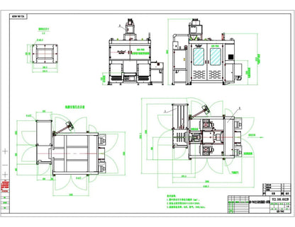Ewinall QZB-700S Fully Automatic Six-Sided Vacuum Packaging Machine | Brick & Pillow-Shaped Rice & Grain Packing 0.5–5kg