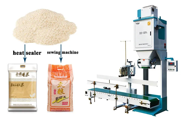 High-capacity bagging machine