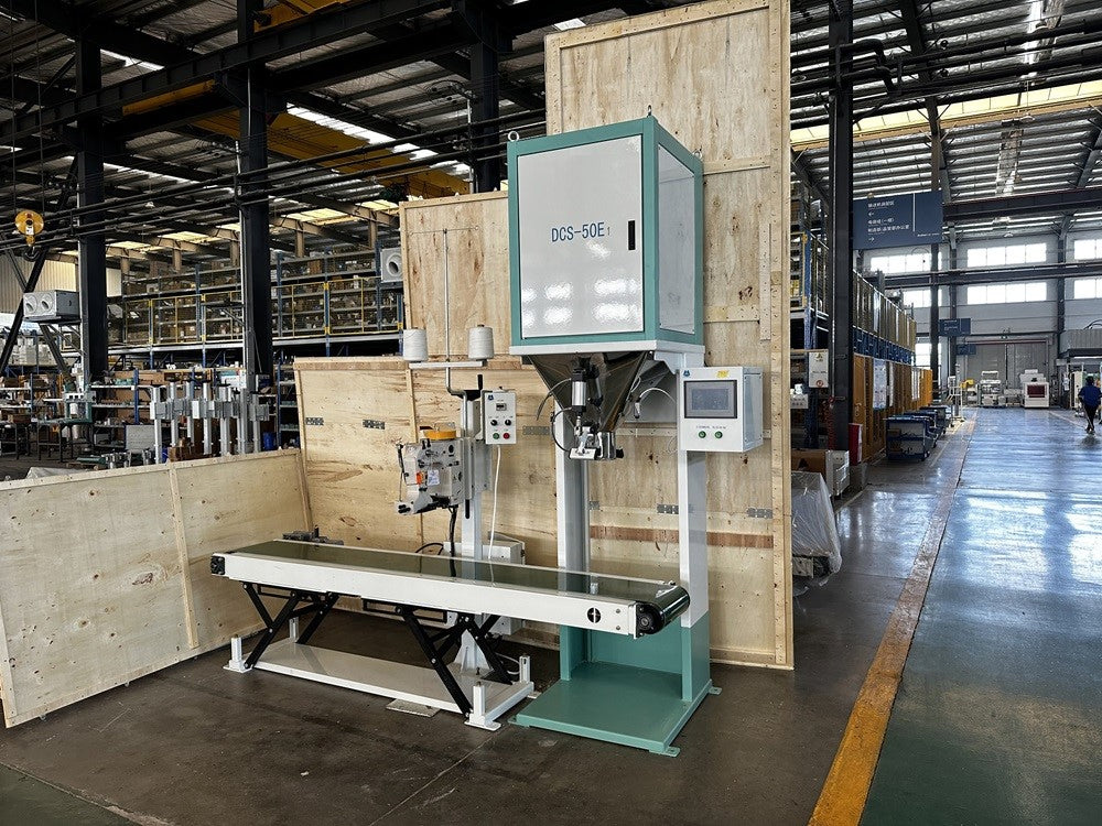 Ewinall DCS-50E-C Rice Bagging Machine |10-50kg Automatic Rice, Feed & Grain Packaging Solution