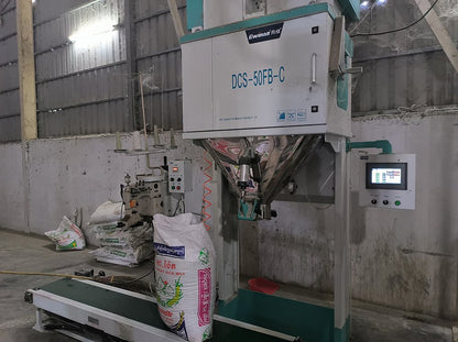 Ewinall DCS-50FB-C Automatic Rice & Grain Bagging Machine | 5–50kg High-Precision Packaging for Beans, Corn, Flour & Feed