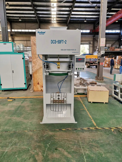 Ewinall DCS-50FT-1 Powder Packaging Machine | 40-50kg Semi-Automatic Flour, Feed & Bran Bagging Solution