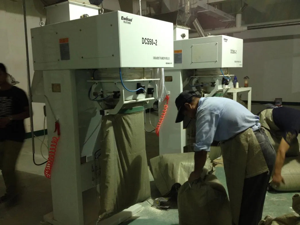 Ewinall DCS-50FT-1 Powder Packaging Machine | 40-50kg Semi-Automatic Flour, Feed & Bran Bagging Solution