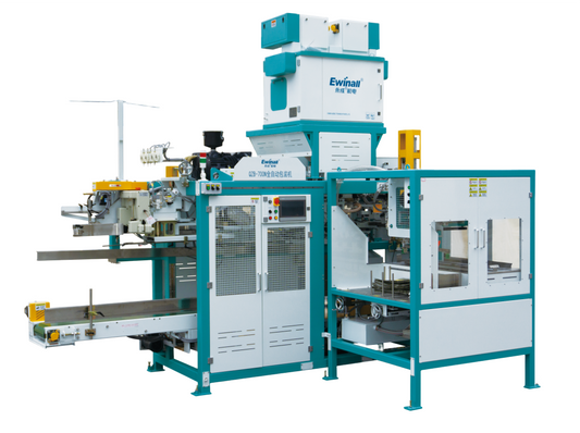 Ewinall QZB-700N Fully Automatic Rice & Grain Packaging Machine | High-Speed Industrial Bagging Solution for 2.5–25kg Bags