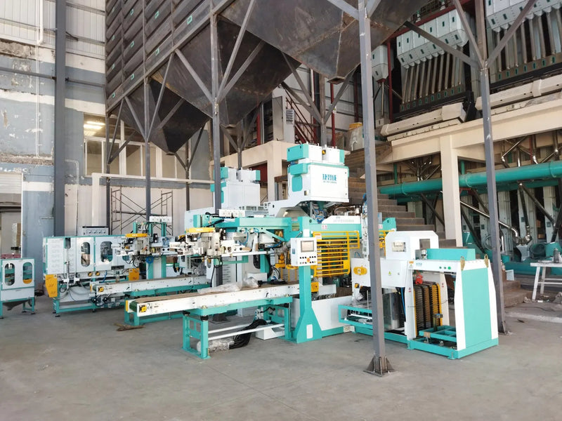 Machine d’emballage automatique QZB-600M 25–50 kg (version pour grands emballages) pour l’emballage du riz et des céréales