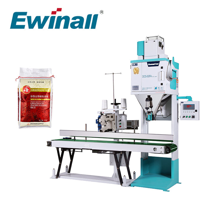 High-Precision DCS-50FA1 Rice, Beans & Sugar Bagging Machine | Automatic 1–25kg Packaging Scale