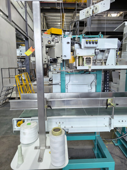 Ewinall QZB-700M Automatic Rice & Grain Packaging Machine | Fully Automatic Bagging & Sewing Solution for 25–50kg Bags