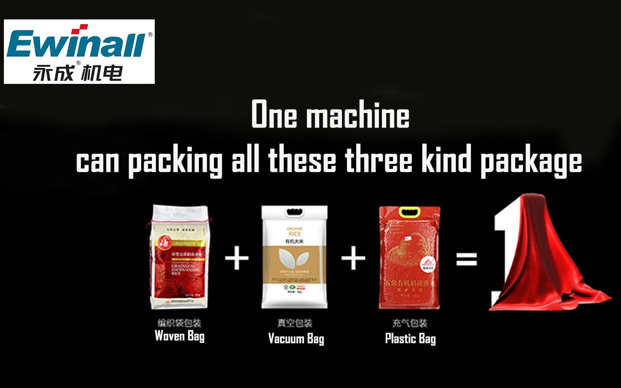 QZB-900Z Fully Automatic Packaging Machine | High-Efficiency Packaging for Rice, Seeds, Grains & Sugar