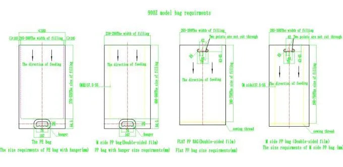 QZB-900Z Fully Automatic Packaging Machine | High-Efficiency Packaging for Rice, Seeds, Grains & Sugar