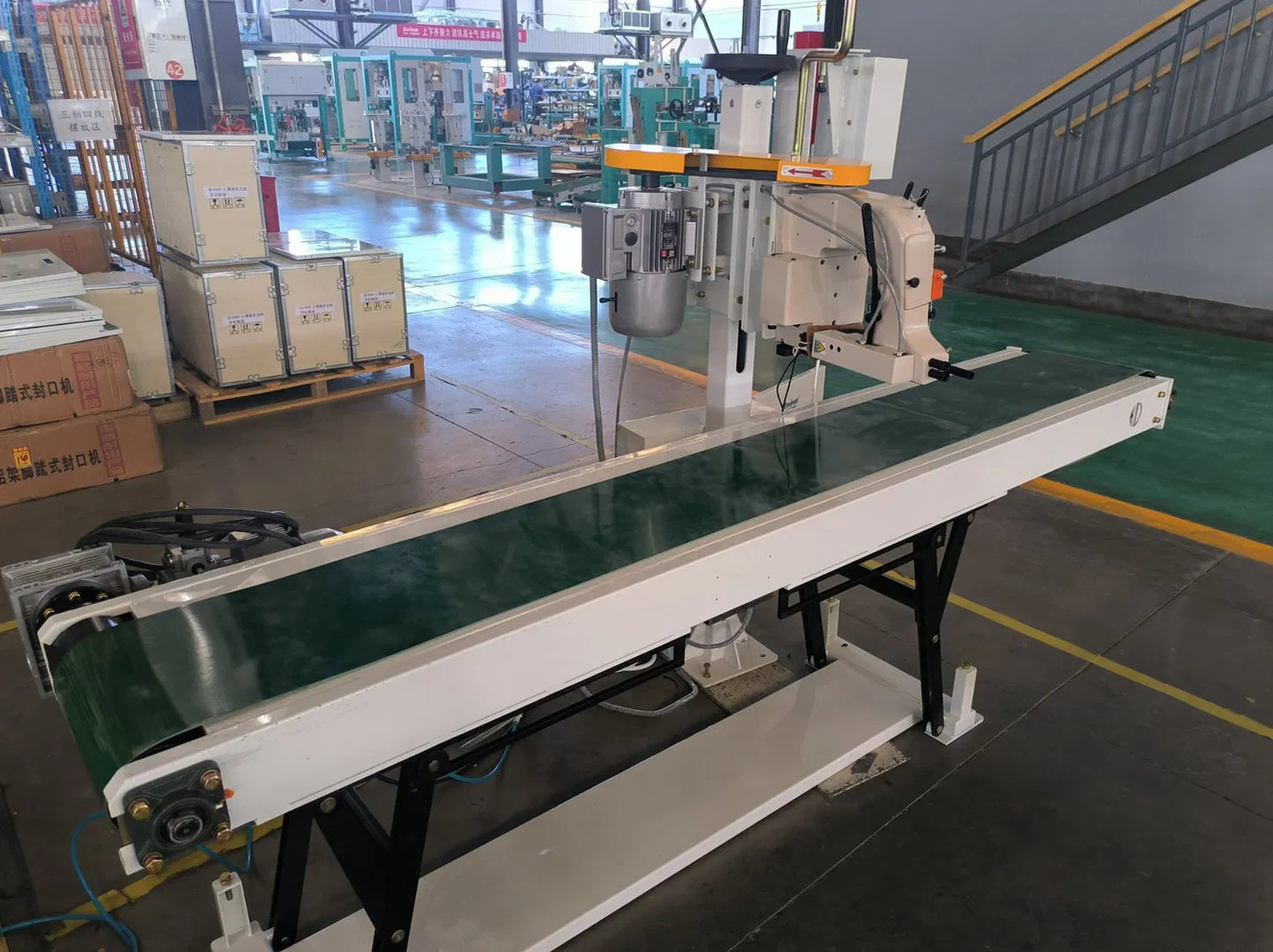 Envasadora automática de arroz y granos Ewinall DCS-50B-C de 25-50 kg | Solución de envasado de alta precisión para alimentos, piensos y azúcar
