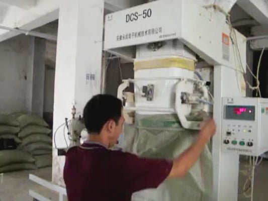 Ewinall DCS-50FT-1 Powder Packaging Machine | 40-50kg Semi-Automatic Flour, Feed & Bran Bagging Solution