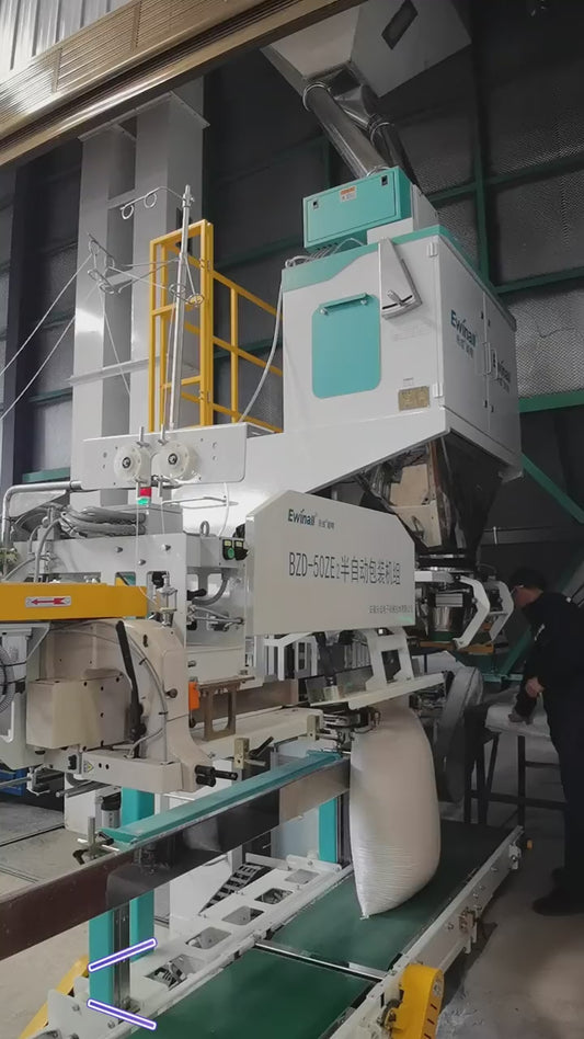 BZD-50ZE2 25–50kg Semi-Automatic Packing Machine for Grain & Seed Packaging