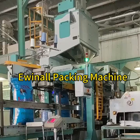 Ewinall_Qzb-600m 25kg_50kg Rice Bagging Machine Fully Automatic Corn Peas Grain Soybean Beans Seed 
