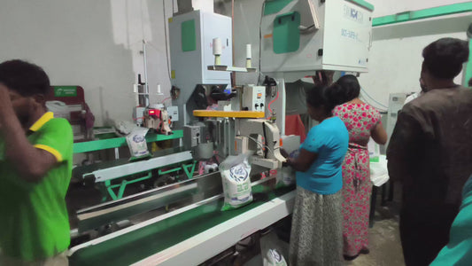 Ewinall DCS-50FB-C Automatic Rice & Grain Bagging Machine | 5–50kg High-Precision Packaging for Beans, Corn, Flour & Feed