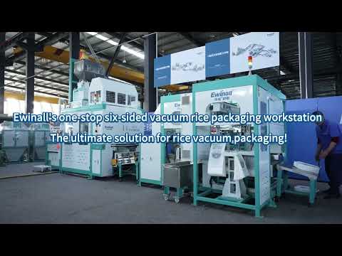 Ewinall QZB-1000S 0.5–5kg Brick Shape Vacuum Machine – Fully Automatic High‑Precision Vacuum Packing